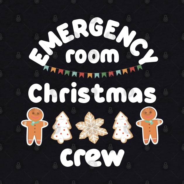 Emergency room Christmas crew, Matching group, Gift for nurse sister, friend by ArtfulTat